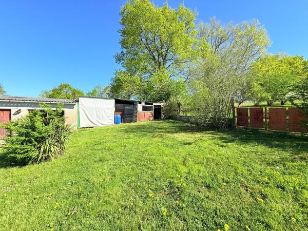 Maison plain pied 4 pièces avec dépendances