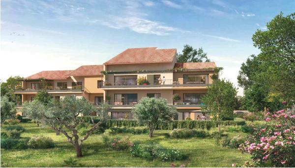 Appartement T4 en duplex d'environ 100 m² avec terrasse.