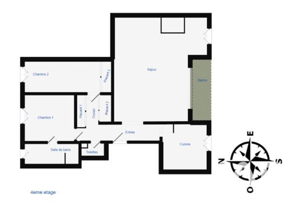 Appartement à vendre 4 pièces 86 m² Montmorency