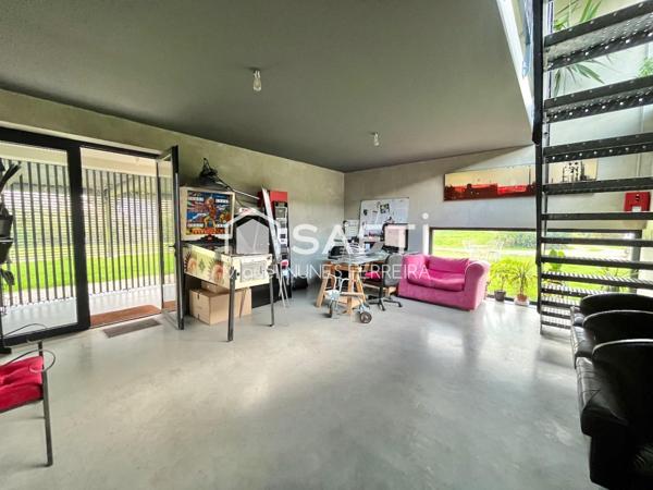 Maison contemporaine aux volumes hors norme