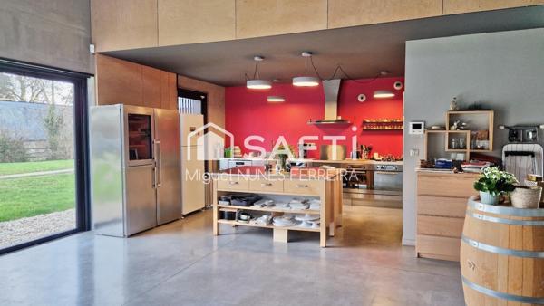 Maison contemporaine aux volumes hors norme