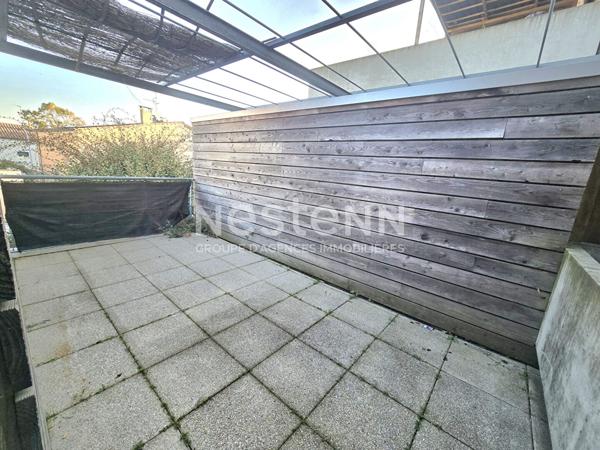 Quartier BAGATELLE  Très beau T5  standing TRIPLEX de 122.6m²  jardin et 2 terrasses , 2 garages , une cave