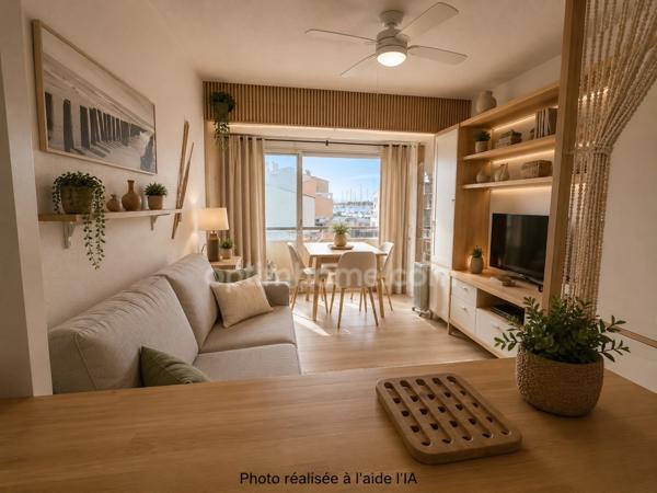 Appartement 25m2 avec vue Port CAP D’AGDE (34)