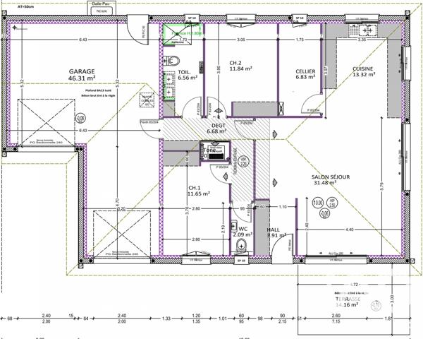 Maison à vendre 3 pièces 95,35 m² Rivière-Saas-et-Gourby