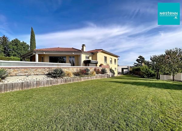 LA FOUILLOUSE MAGNIFIQUE MAISON FAMILIALE DE 172 M² AVEC VUE DÉGAGÉE
