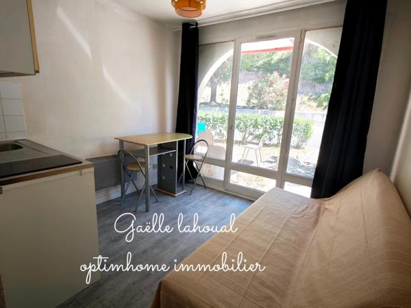 Studio en rez de chaussée, lamalou les bains