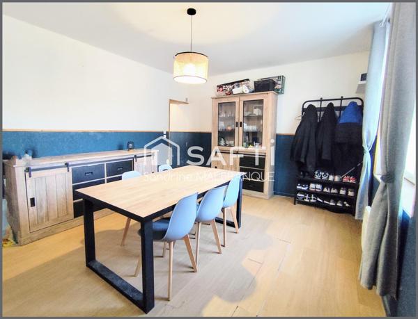 A vendre en EXCLUSIVITÉ maison de plus 70m2 ,2 chambres,jardin clos