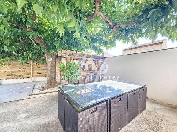 Villa de plain pied à Mauguio 4 chambres, piscine quartier calme