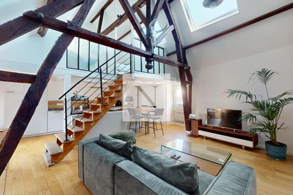 Duplex 43 m² dernier étage – centre-ville La Rochelle