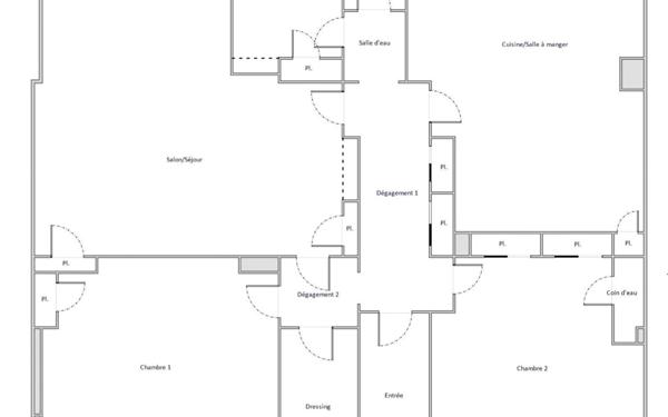 Appartement à vendre    3 pièces • 100 m2 Lyon 5