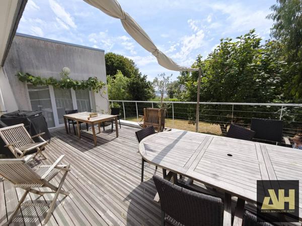 BREST -ST MARC- PROCHE MOULIN BLANC- 7 CH- 197 M2-PETITE VUE MER