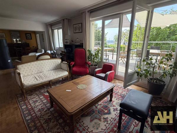 BREST -ST MARC- PROCHE MOULIN BLANC- 7 CH- 197 M2-PETITE VUE MER