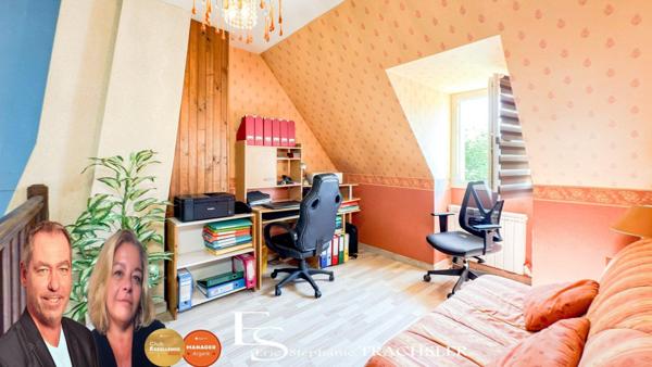 Propriété arboricole avec maison contemporaine, dépendances et bâtiments professionnels – 7,8 ha – Chenu (72)