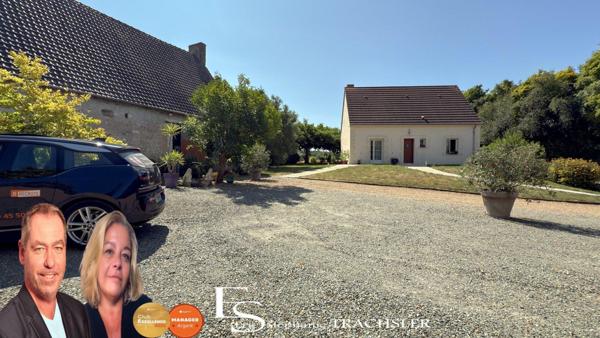 Propriété arboricole avec maison contemporaine, dépendances et bâtiments professionnels – 7,8 ha – Chenu (72)