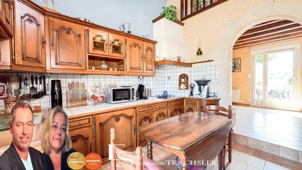 Propriété arboricole avec maison contemporaine, dépendances et bâtiments professionnels – 7,8 ha – Chenu (72)