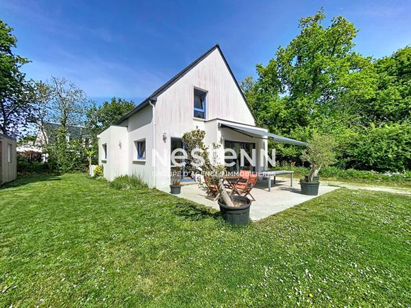 Maison contemporaine 5 pièces à vendre à Moëlan-sur-Mer, proche mer et sentiers côtiers