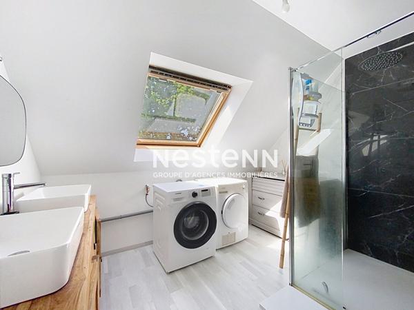 Maison contemporaine 5 pièces à vendre à Moëlan-sur-Mer, proche mer et sentiers côtiers