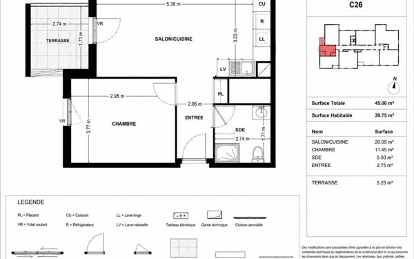 Appartement à vendre