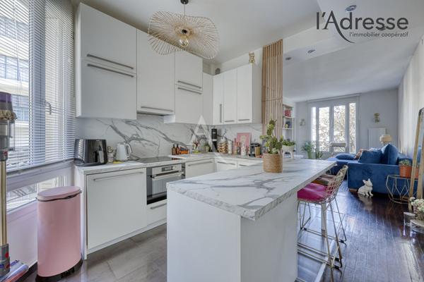 Suresnes Marché Caron - Charmant 2 pièces de 45m²