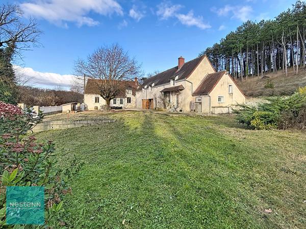 Maison familiale avec gîte sur 13 000 m² à Bléré
