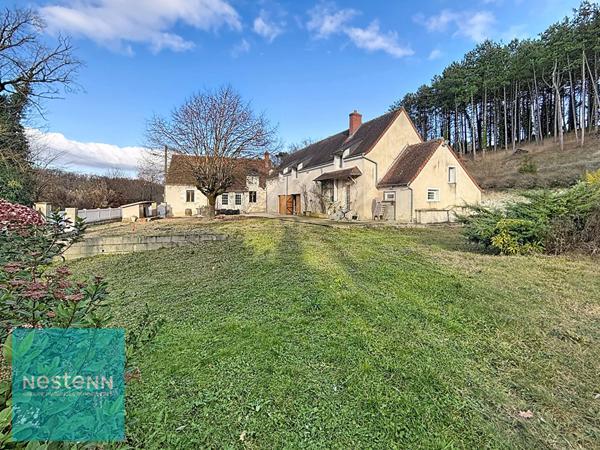 Maison familiale avec gîte sur 13 000 m² à Bléré