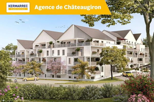 Appartement 4 pièces – 90 m² environ à Châteaugiron (ref : 83331)