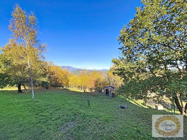 Chambon (30450) Maison de campagne Bioclimatique avec vue dominante et panoramique sur les Cévennes en bordure du Parc Naturel