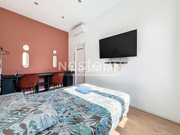 Vallauris - 2P - 32m² - Refait à neuf - Meublé - Faible charge - Sud-ouest - Proche commodités