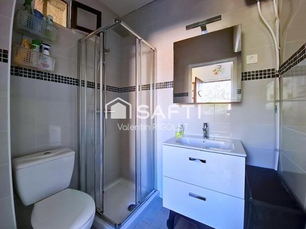 Studio de 21m² meublé, Accès direct plage, Balcon.