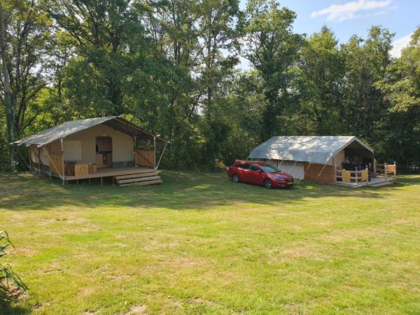 Belle camping avec maison d'habitation et 7.8ha de terrain