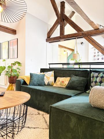 Bel appartement 3/4 pces en duplex - Saint-Florent à Cronenbourg 316 000 €
