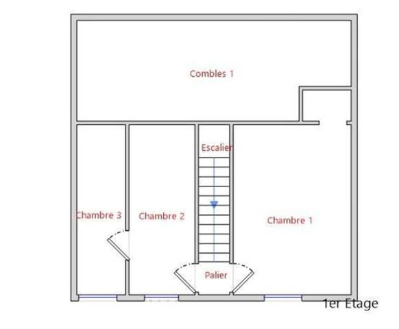 Maison de Ville 92 m² T4  RABASTENS DE BIGORRE (65) SANS JARDIN