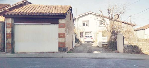 maison 80m2 habitable avec 2 chambres garage et terrain