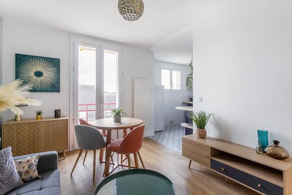 "APPARTEMENT MEUBLÉ 2 PIECES LE MANS 38M2"