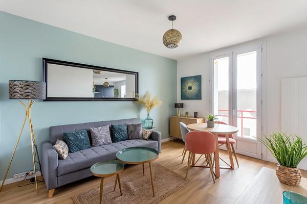 "APPARTEMENT MEUBLÉ 2 PIECES LE MANS 38M2"