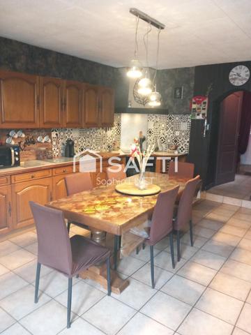 Maison individuelle 5 pièces 120 m2 + grange .