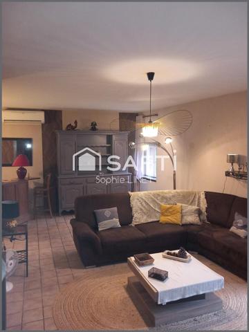 Maison individuelle 5 pièces 120 m2 + grange .