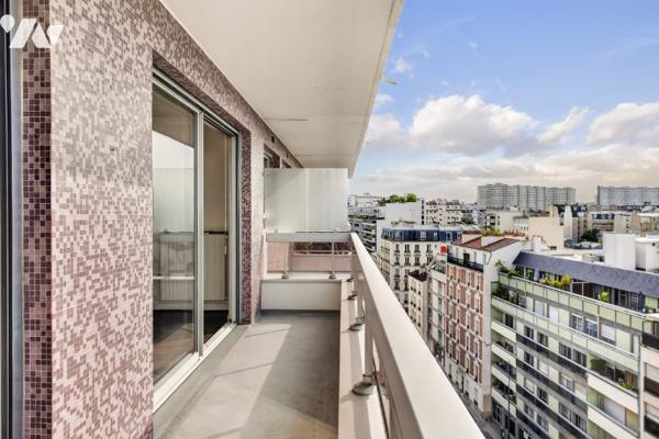 PARIS 15ème : appartement de 2 pièces 42,13 m2