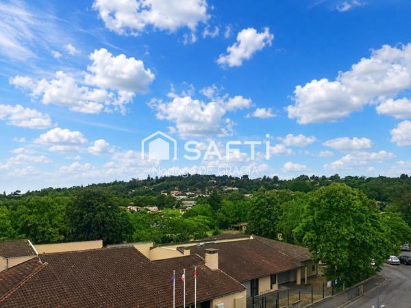 Beau T3 bis 80 m² au dernier étage – Terrasse de 15 m² + garage