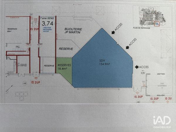 Location boutique/local commercial 177 m² Gujan-Mestras