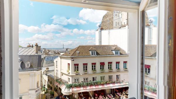 Studio 17 M² Meublé au pie du Métro Abbesses PARIS 18