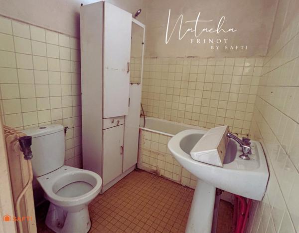 T2 lumineux avec balcon – Rafraîchissement à prévoir