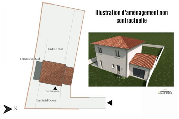 À vendre - Terrain projet construction 767 m² situé à Charvieu-Chavagneux (38230)