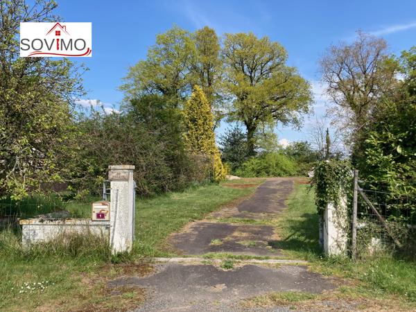 DANS UN JOLI CADRE, MAISON DE CAMPAGNE INDÉPENDANTE AVEC GITE PLAIN PIED ET TERRAIN ATTENANTS