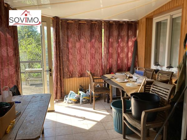 DANS UN JOLI CADRE, MAISON DE CAMPAGNE INDÉPENDANTE AVEC GITE PLAIN PIED ET TERRAIN ATTENANTS