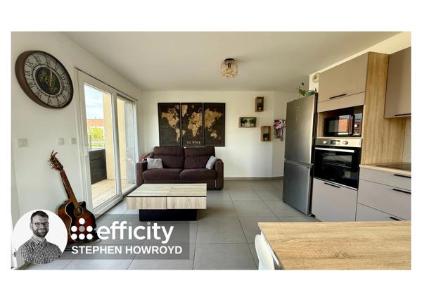 Appartement 3 pièces - 62 m² Exclusivité efficity