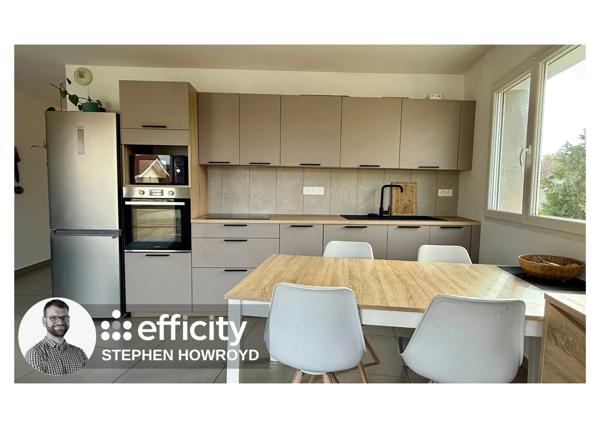 Appartement 3 pièces - 62 m² Exclusivité efficity