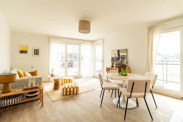 Appartement 3 pièces neuf 59,2 m² à Viry Châtillon