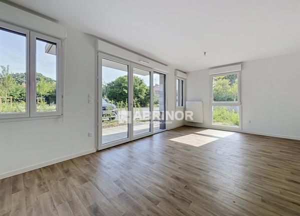Appartement T3 neuf en rez-de-jardin MARCQ EN BAROEUL