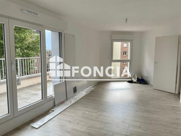 Location Appartement 3 pièces 62.66 m² - RESIDENCE EPURE - 221 RUE DU MARECHAL FOCH PORTE 407 Loos 59120